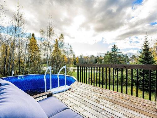 Patio - 59 Rue Hémond, Sherbrooke (Brompton/Rock Forest/Saint-Élie/Deauville), QC - Outdoor With Above Ground Pool