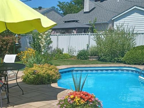 Pool - 83 Rue Vallières, Repentigny (Repentigny), QC - Outdoor With In Ground Pool With Backyard