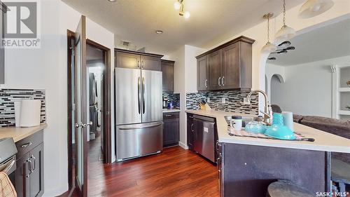 4142 Preston Crescent, Regina, SK - Indoor Photo Showing Kitchen With Upgraded Kitchen