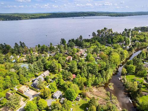 Aerial photo - 158 Av. Du Parc, Magog, QC - Outdoor With View