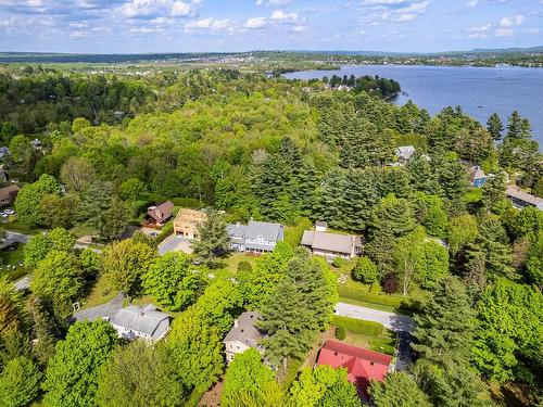 Aerial photo - 158 Av. Du Parc, Magog, QC - Outdoor With Body Of Water With View