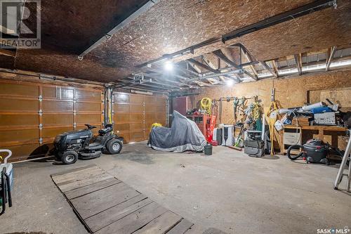Evergreen Acres, Duck Lake Rm No. 463, SK - Indoor Photo Showing Garage