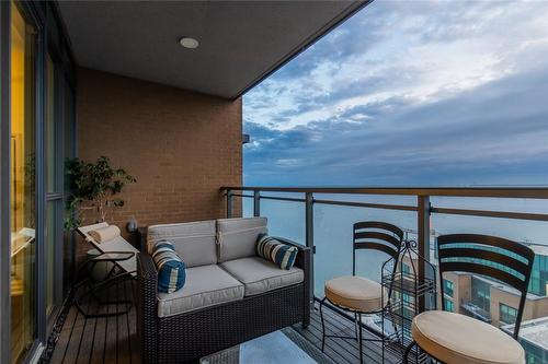 2060 Lakeshore Road|Unit #1401, Burlington, ON - Outdoor With Body Of Water With Balcony With Exterior