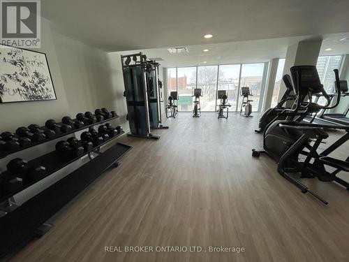 2104 - 49 Walnut Street S, Hamilton, ON - Indoor Photo Showing Gym Room