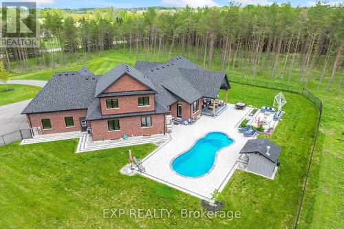 2821 Old Homestead Road, Georgina, ON - Outdoor With In Ground Pool With Deck Patio Veranda With Backyard