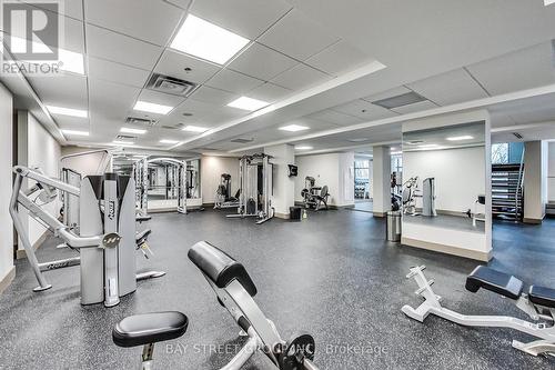 1208 - 3985 Grand Park Drive, Mississauga, ON - Indoor Photo Showing Gym Room