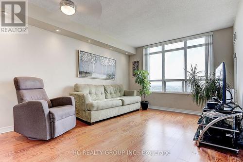2715 - 710 Humberwood Boulevard, Toronto, ON - Indoor Photo Showing Living Room