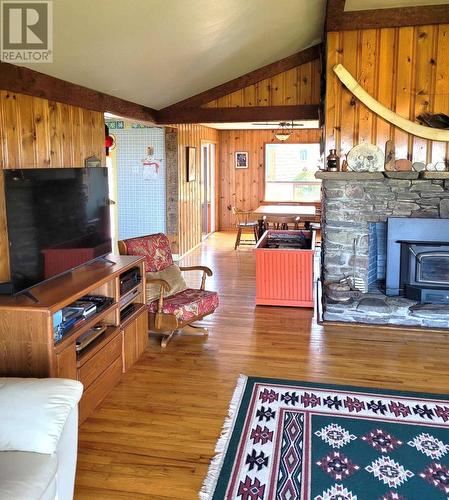 1118 Main Road, Highlands, NL - Indoor With Fireplace