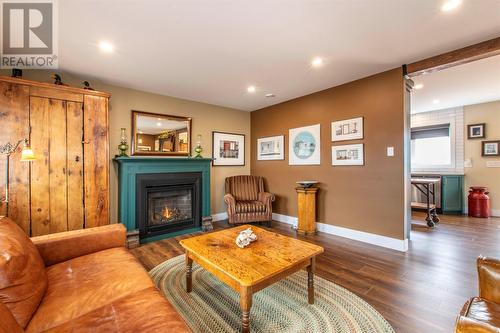 6 Little Bell Place, Conception Bay South, NL - Indoor Photo Showing Living Room With Fireplace