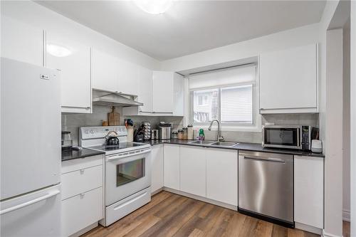 596 Grey Street|Unit #8, Brantford, ON - Indoor Photo Showing Kitchen With Double Sink