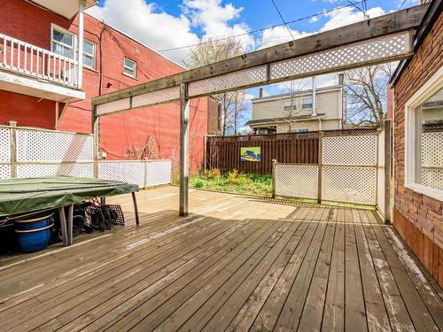 Patio - 28  - 32 Rue Main O., Coaticook, QC - Outdoor With Deck Patio Veranda With Exterior