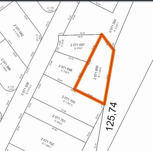 Plan (croquis) - Mtée St-François, Laval (Duvernay), QC 