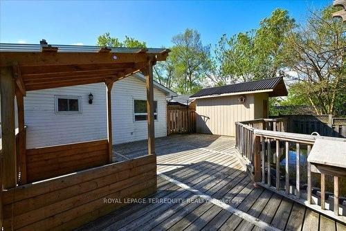 24 Henry St, Barrie, ON - Outdoor With Deck Patio Veranda With Exterior