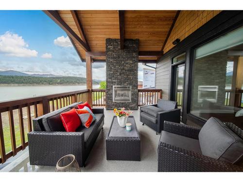 1574 Koocanusa Lake Drive, Lake Koocanusa, BC - Outdoor With Deck Patio Veranda With Exterior