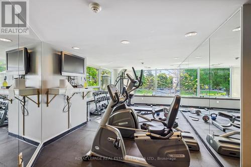 908 - 18 Valley Woods Road, Toronto, ON - Indoor Photo Showing Gym Room