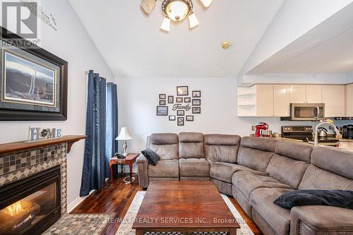 434 Jay Crescent, Orangeville, ON - Indoor Photo Showing Living Room With Fireplace