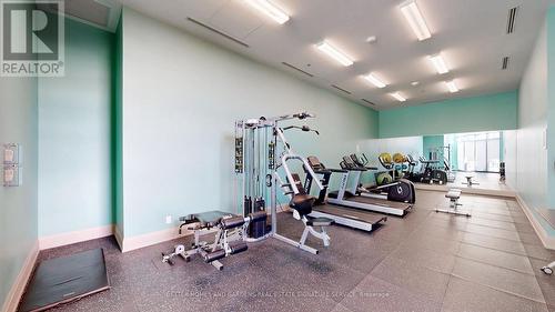 1102 - 65 Yorkland Boulevard, Brampton, ON - Indoor Photo Showing Gym Room