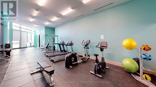 1102 - 65 Yorkland Boulevard, Brampton, ON - Indoor Photo Showing Gym Room