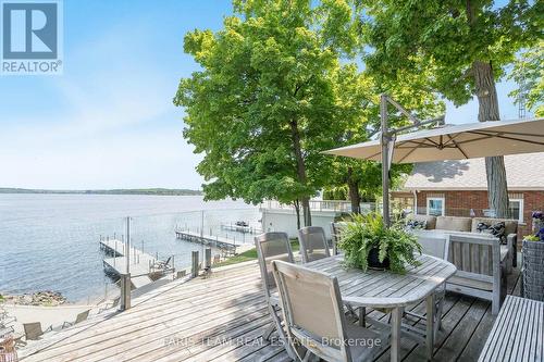 431 Mundy'S Bay Road, Midland, ON - Outdoor With Body Of Water With Deck Patio Veranda
