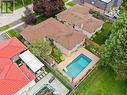 4 Rapallo Mews, Mississauga, ON  - Outdoor With In Ground Pool With Deck Patio Veranda With View 