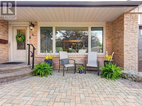 4 Rapallo Mews, Mississauga, ON - Outdoor With Deck Patio Veranda With Exterior