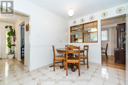 166 Verobeach Boulevard, Toronto, ON - Indoor Photo Showing Dining Room