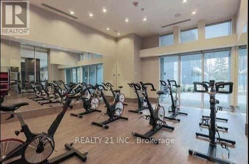 Th 10 - 88 Sheppard Avenue E, Toronto, ON - Indoor Photo Showing Gym Room