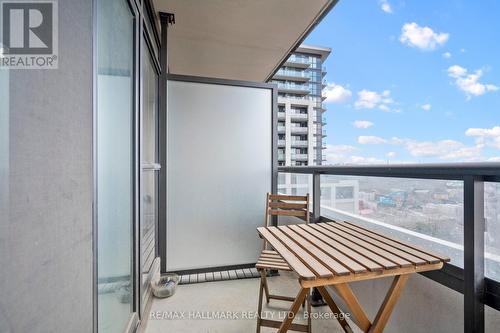 407 - 8 Trent Avenue, Toronto, ON - Outdoor With Balcony With Exterior