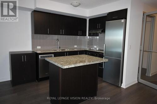 1106 - 255 Village Green Square, Toronto, ON - Indoor Photo Showing Kitchen With Stainless Steel Kitchen With Upgraded Kitchen