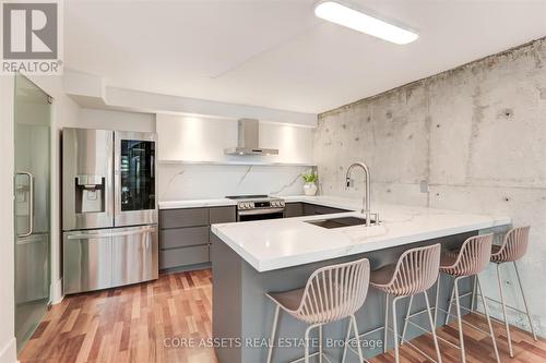 5 - 46 Granby Street, Toronto, ON - Indoor Photo Showing Kitchen With Double Sink With Upgraded Kitchen