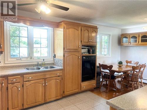 97 University Avenue, Chatham, NB - Indoor Photo Showing Kitchen With Double Sink