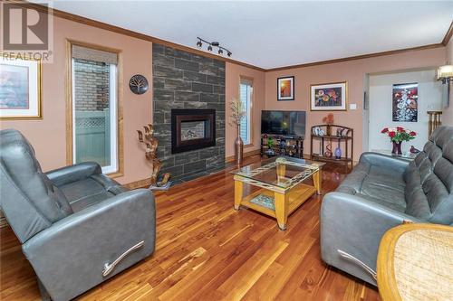 72 Topley Crescent, Ottawa, ON - Indoor Photo Showing Living Room With Fireplace