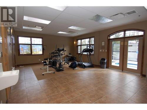 1545 Kicking Horse Trail Unit# 107, Golden, BC - Indoor Photo Showing Gym Room