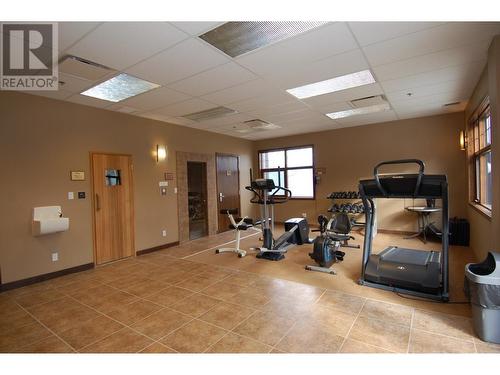 1545 Kicking Horse Trail Unit# 107, Golden, BC - Indoor Photo Showing Gym Room