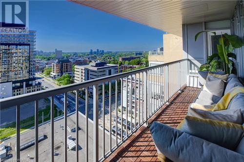 191 King Street S Unit# 1301, Waterloo, ON - Outdoor With Balcony With Exterior
