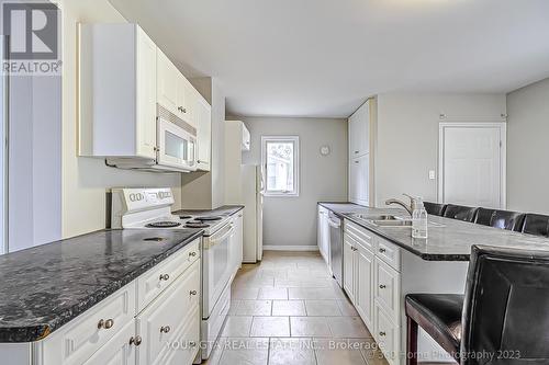 4699 Ryerson Crescent, Niagara Falls, ON - Indoor Photo Showing Kitchen With Double Sink