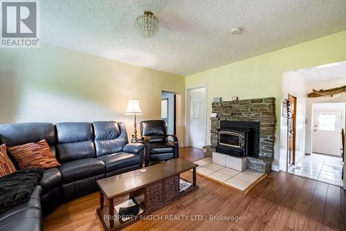 367 Stephens Mill Road, Clarington, ON - Indoor Photo Showing Living Room With Fireplace