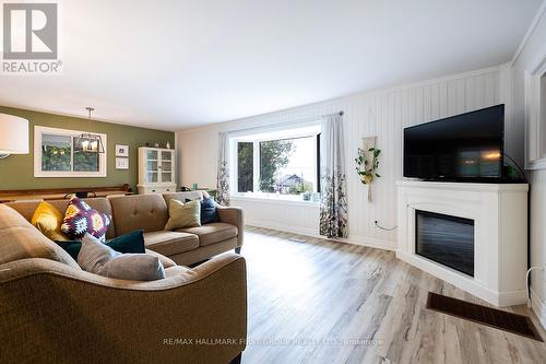 4059 Mabels Road, Scugog, ON - Indoor Photo Showing Living Room With Fireplace