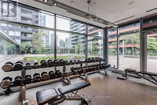 1006 - 25 Telegram Mews, Toronto, ON - Indoor Photo Showing Gym Room