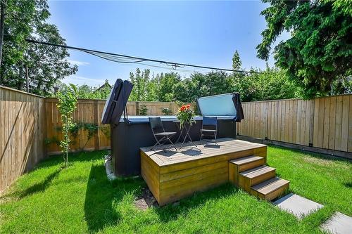 279 Province Street S, Hamilton, ON - Outdoor With Deck Patio Veranda With Backyard