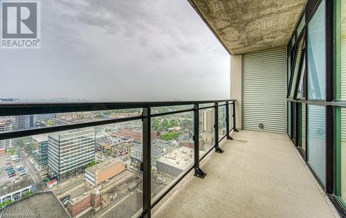 60 Charles Street W Unit# 2610, Kitchener, ON - Outdoor With Balcony With View With Exterior