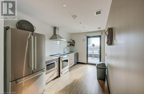 60 Charles Street W Unit# 2610, Kitchener, ON - Indoor Photo Showing Kitchen With Upgraded Kitchen