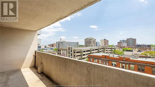 150 Park Street West Unit# 609, Windsor, ON - Outdoor With View