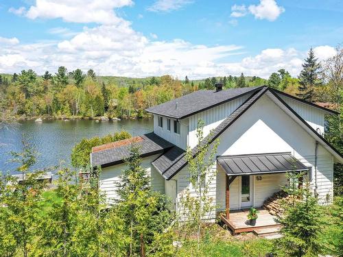 Frontage - 53 Ch. Du Lac-Morency, Saint-Hippolyte, QC - Outdoor With Body Of Water With Deck Patio Veranda