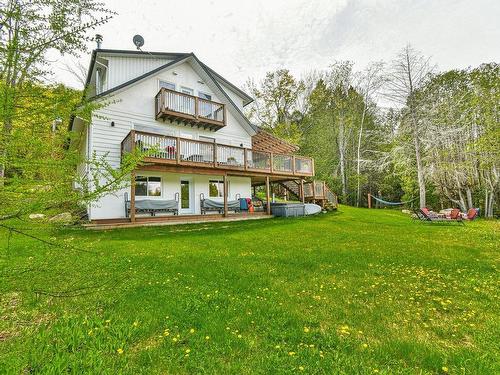 Back facade - 53 Ch. Du Lac-Morency, Saint-Hippolyte, QC - Outdoor With Deck Patio Veranda