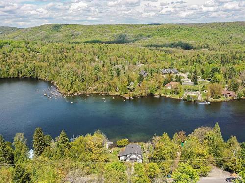 Aerial photo - 53 Ch. Du Lac-Morency, Saint-Hippolyte, QC - Outdoor With Body Of Water With View