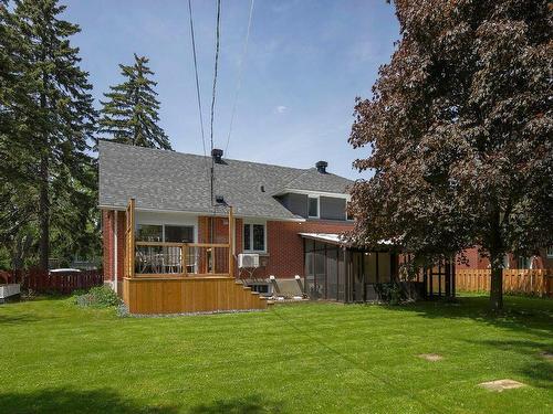 Face arriÃ¨re - 156 Av. Westcliffe, Pointe-Claire, QC - Outdoor With Deck Patio Veranda