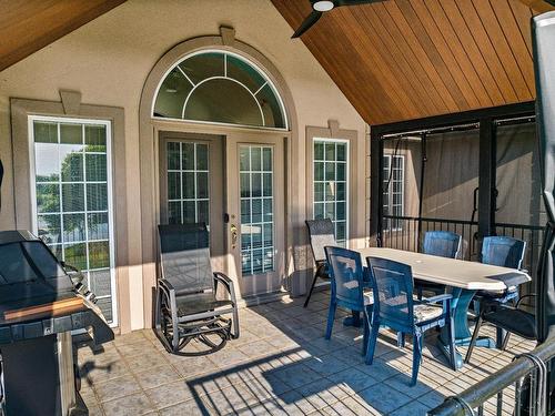 Patio - 1916 Ch. Des Patriotes, Saint-Ours, QC - Outdoor With Deck Patio Veranda With Exterior