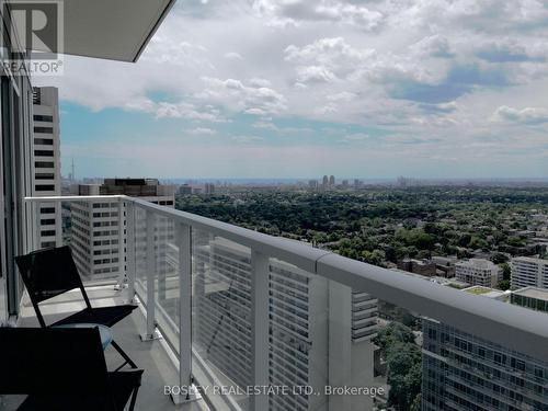 2807 - 33 Helendale Avenue, Toronto, ON - Outdoor With Balcony With View
