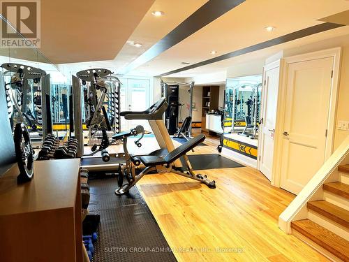 10 Isherwood Crescent, Vaughan, ON - Indoor Photo Showing Gym Room